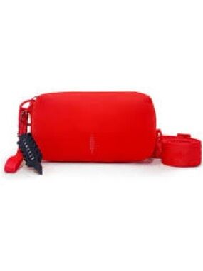 Thacker Compact Red Crossbody Camera Bag with Detachable Strap
